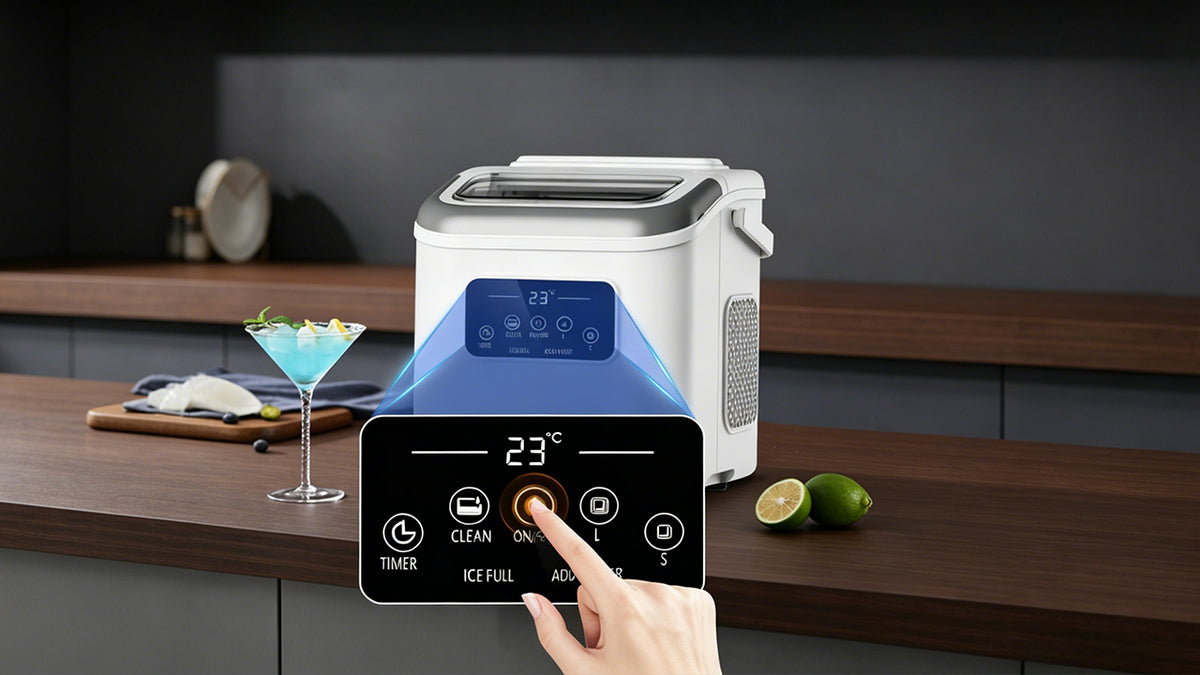 Smart Touchscreen Control One-Tap Auto-Clean