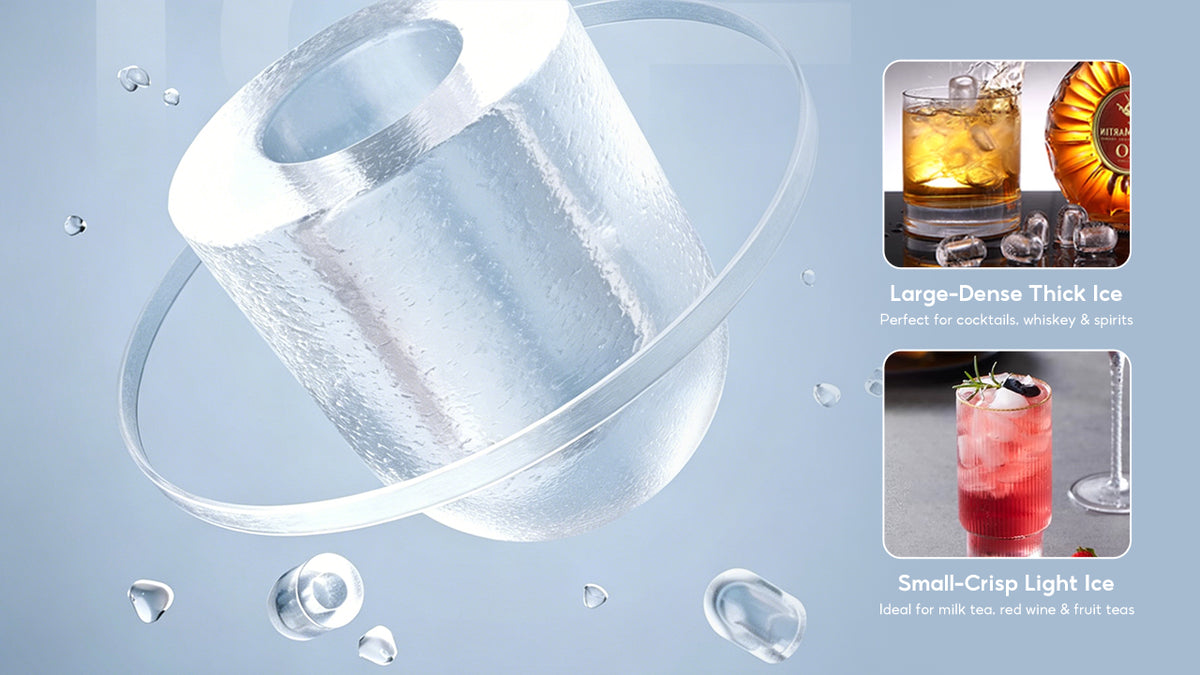 Sleek Bullet Ice Customizable Sizes