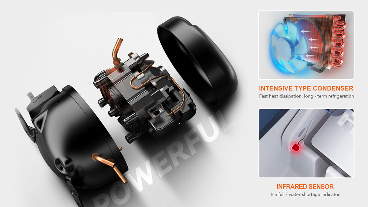 Intensive Condenser & IR Sensor – Cooler, Smarter, Longer