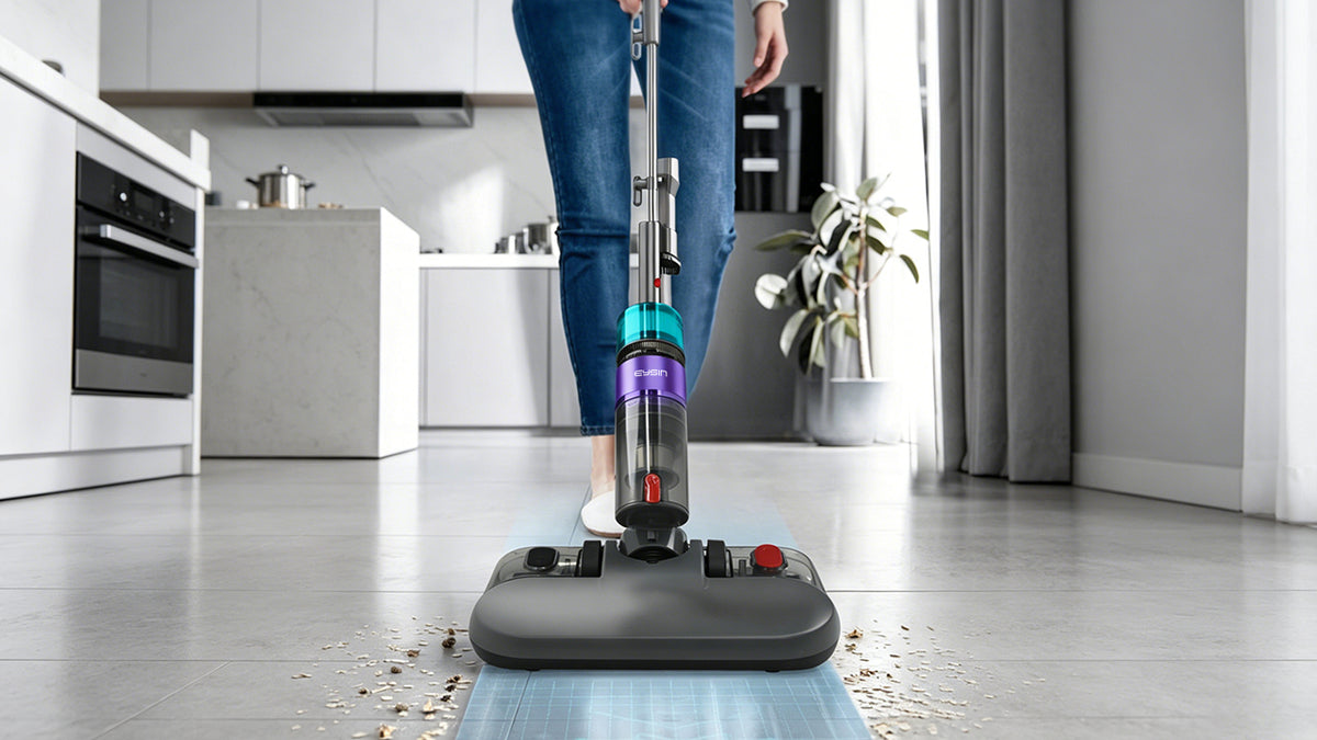 Large Floor Brush – Wider Sweep, Deeper Clean